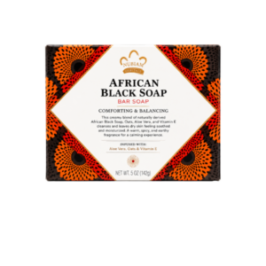 MG All Natural African Black Soap – Comforting & Balancing Bar Soap (5 oz)